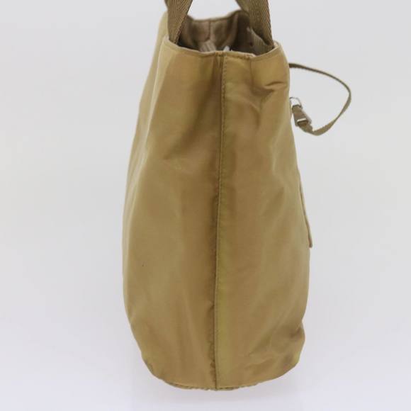 PRADA Shoulder Bag Nylon Beige Auth ac2724 - Picture 3 of 16